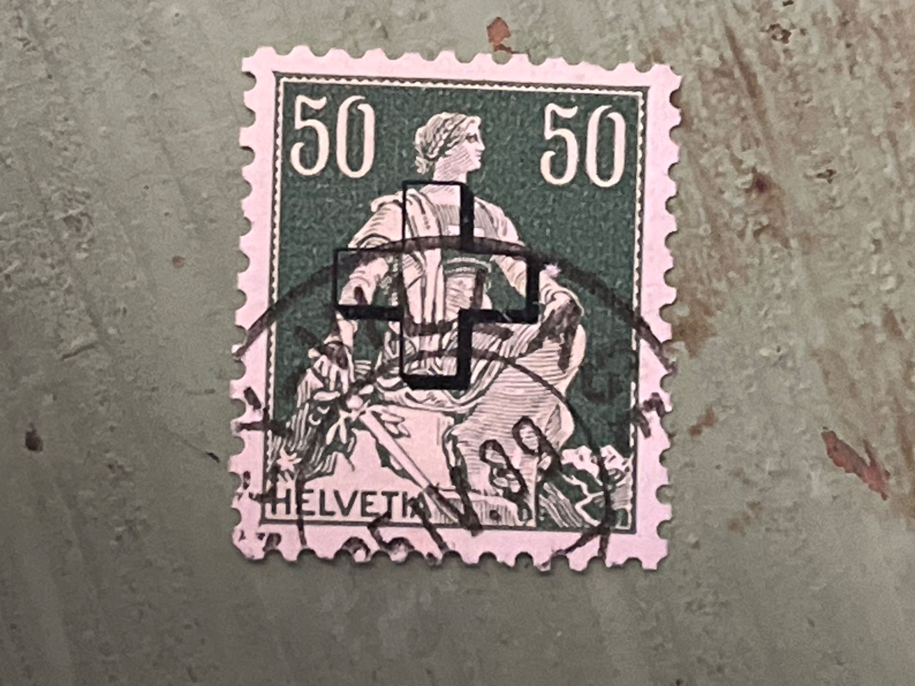 Tous les timbres: Schweiz Briefmarke – D'occasion à Chiasso par AzenYa