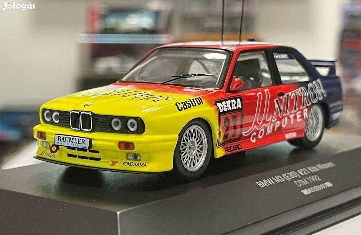BMW Modellini d'auto: BMW M3 (E30) (DTM 1992) – Nuovo e nell'imballaggio originale da Flawil venduto da Imperiosud 2