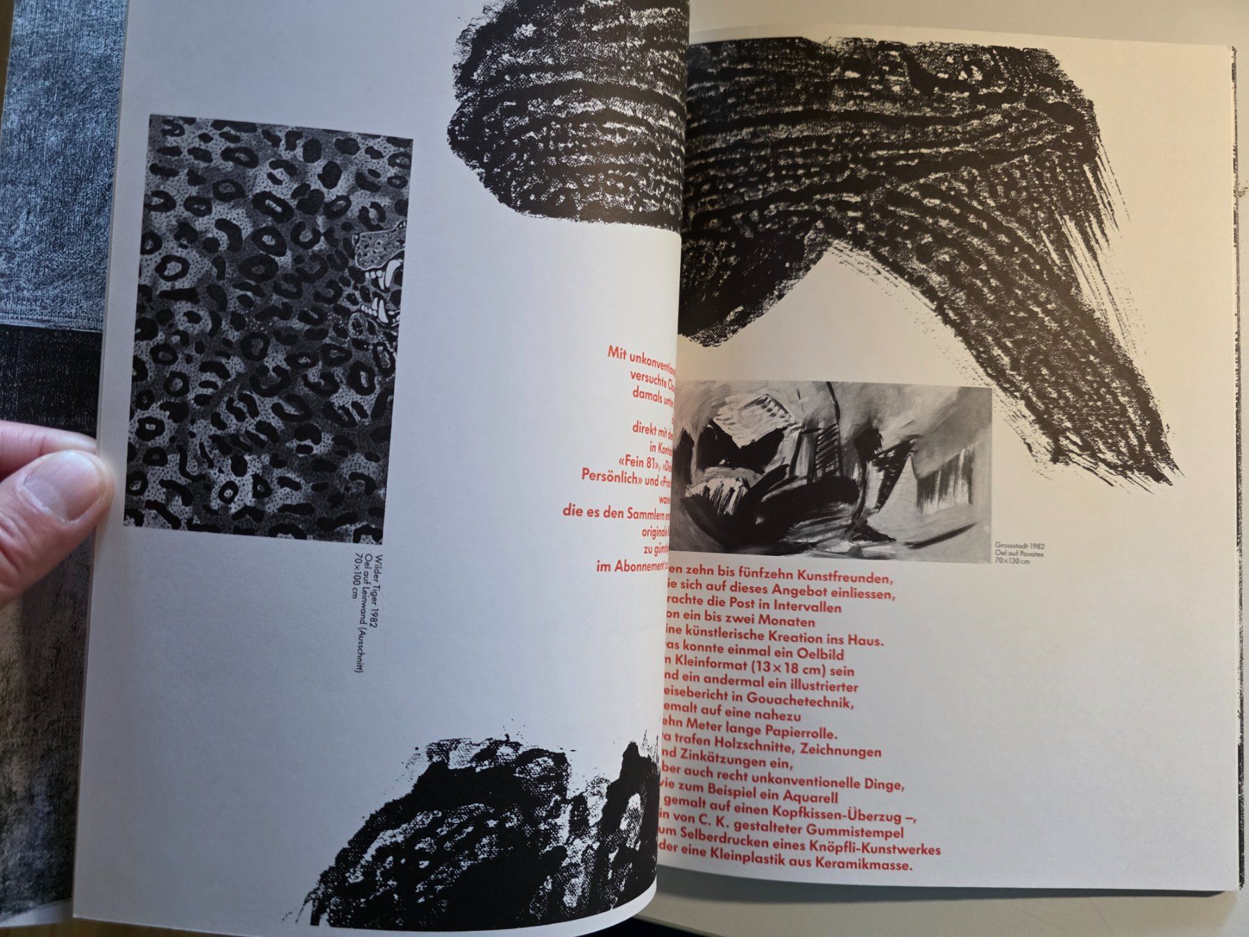 Libri: Claudio Knöpfli - Kunstmuseum Bern 1988 – Usato da Walterswil BE venduto da Lonitti 3