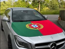 Portugalflagge für Motorhaube