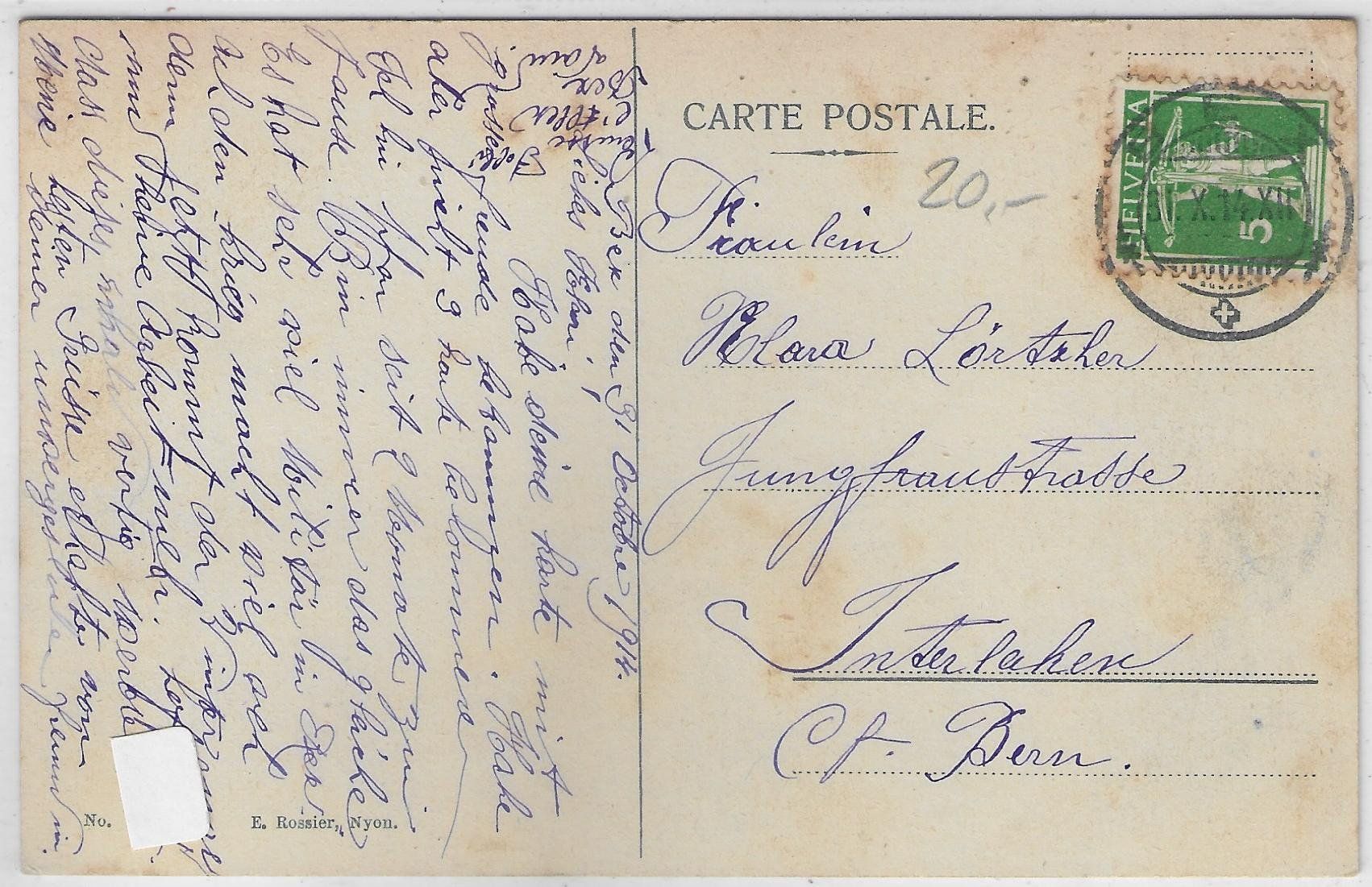 Cartes postales: Gryon et les Diablerets - Litho – D'occasion à Ettingen par Kartenplanet 1