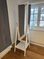 Ikea Freistehender Spiegel mit Ablage, weiss