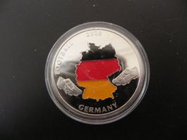 Medaille Fussball EM in Schweiz Österreich 2008 Deutschland