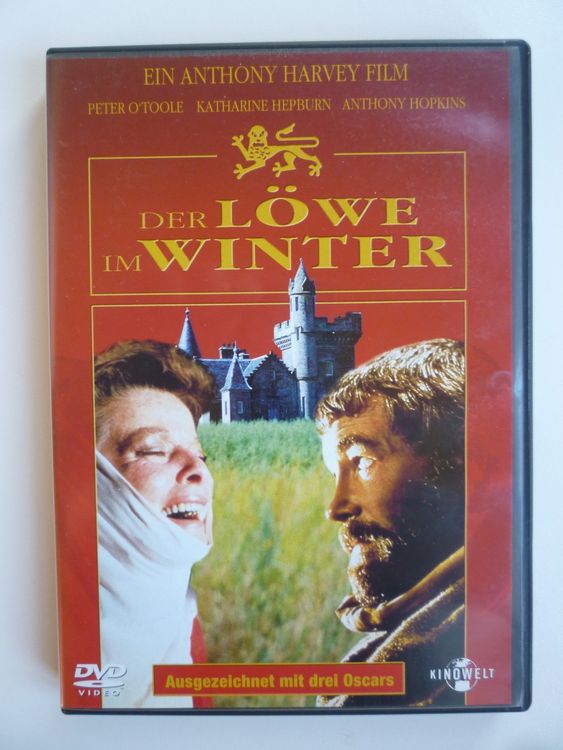 Der Löwe im Winter Klassiker 1968 Hepburn, Hopkins, O