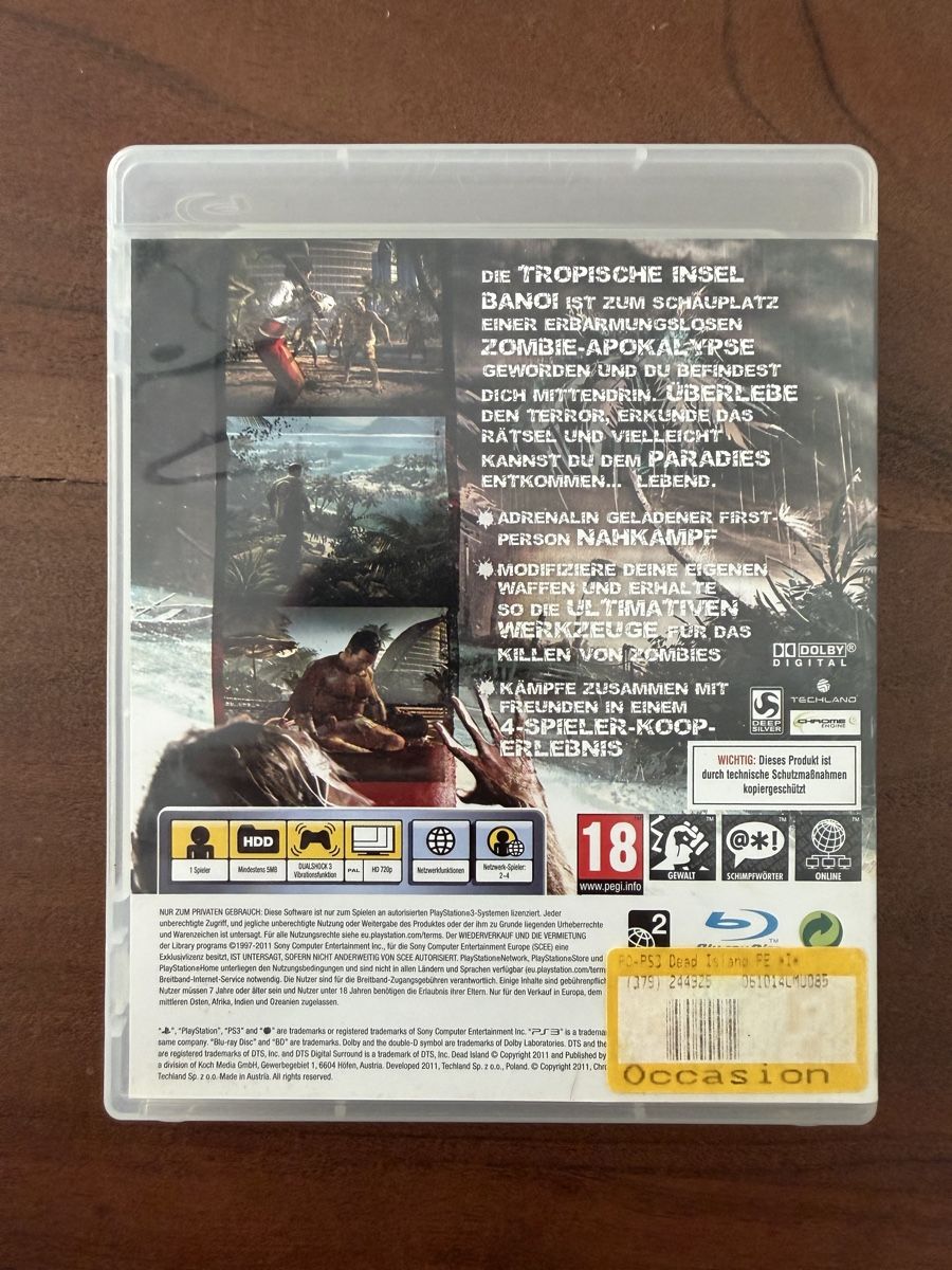 Sony Spiele: Dead Island für PS3 – Gebraucht aus Thunstetten von Virus_33 2