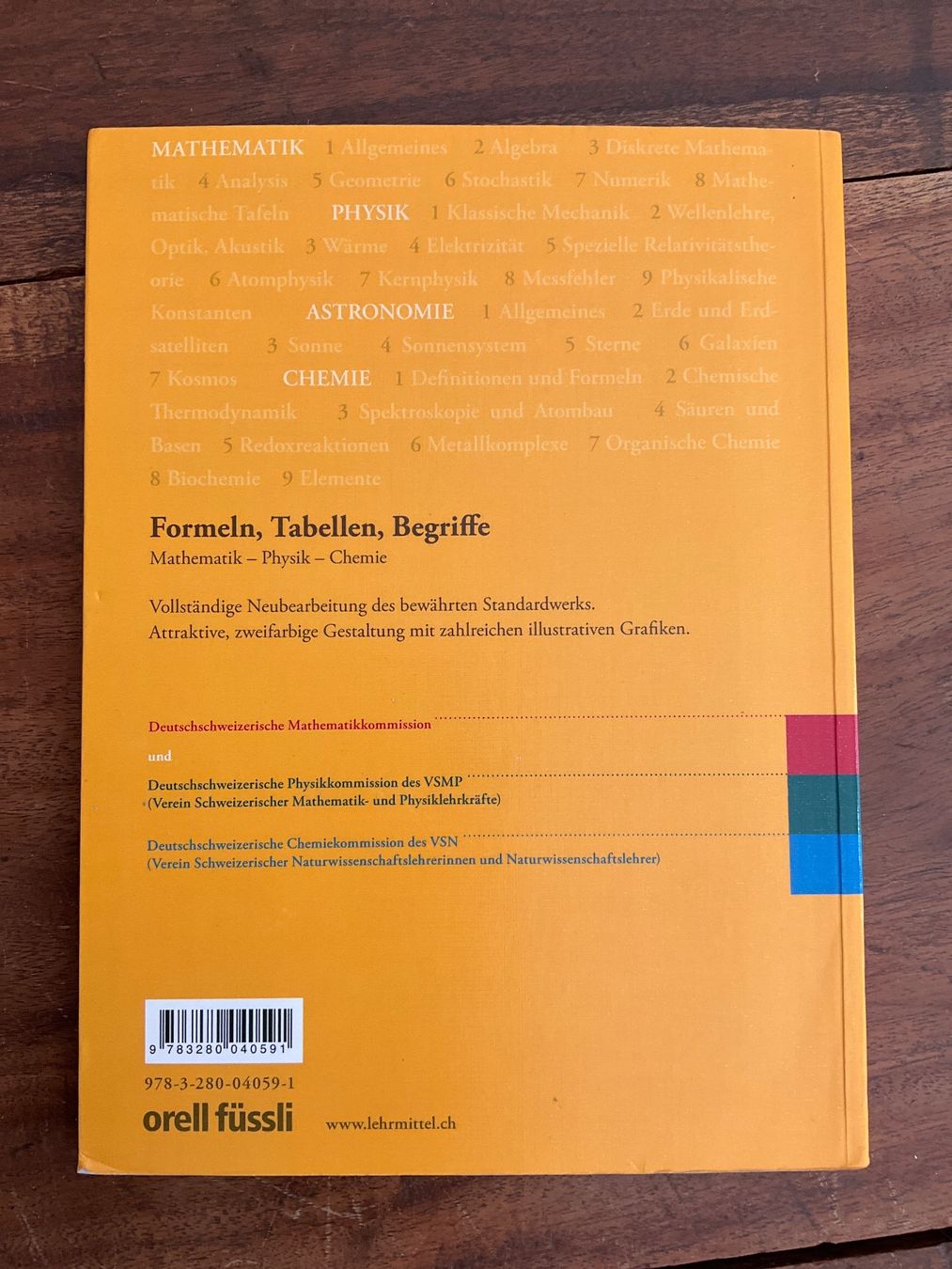 Libri: Formeln Tabellen Begriffe Orell Füssli – Usato da Avenches venduto da Lactobacille 5