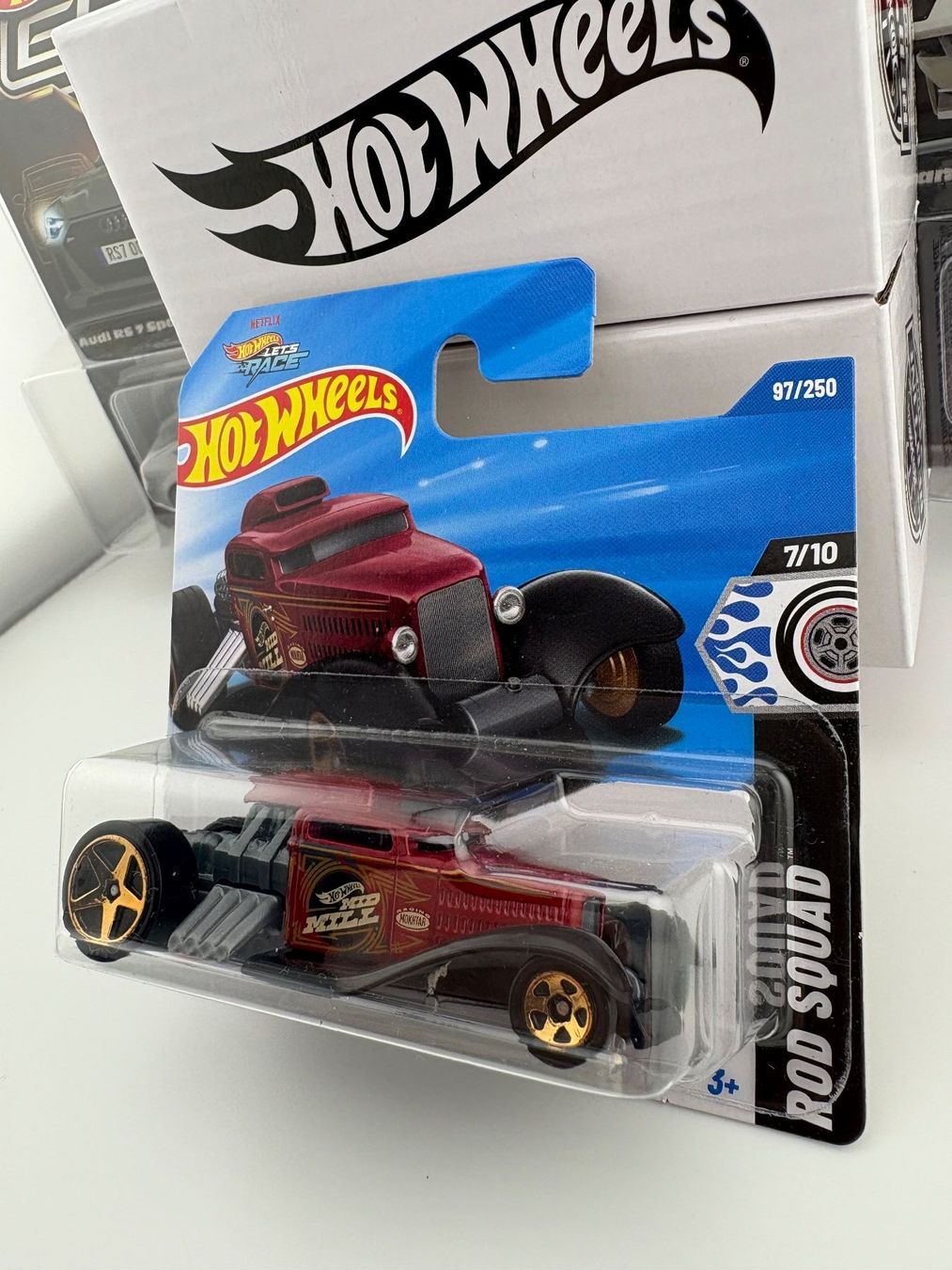 Hot Wheels Modellini d'auto: Hot Wheels Mid Mill Rod Squad - 2025 - 97/250 – Nuovo e nell'imballaggio originale da Flawil venduto da HeisseReifen 2