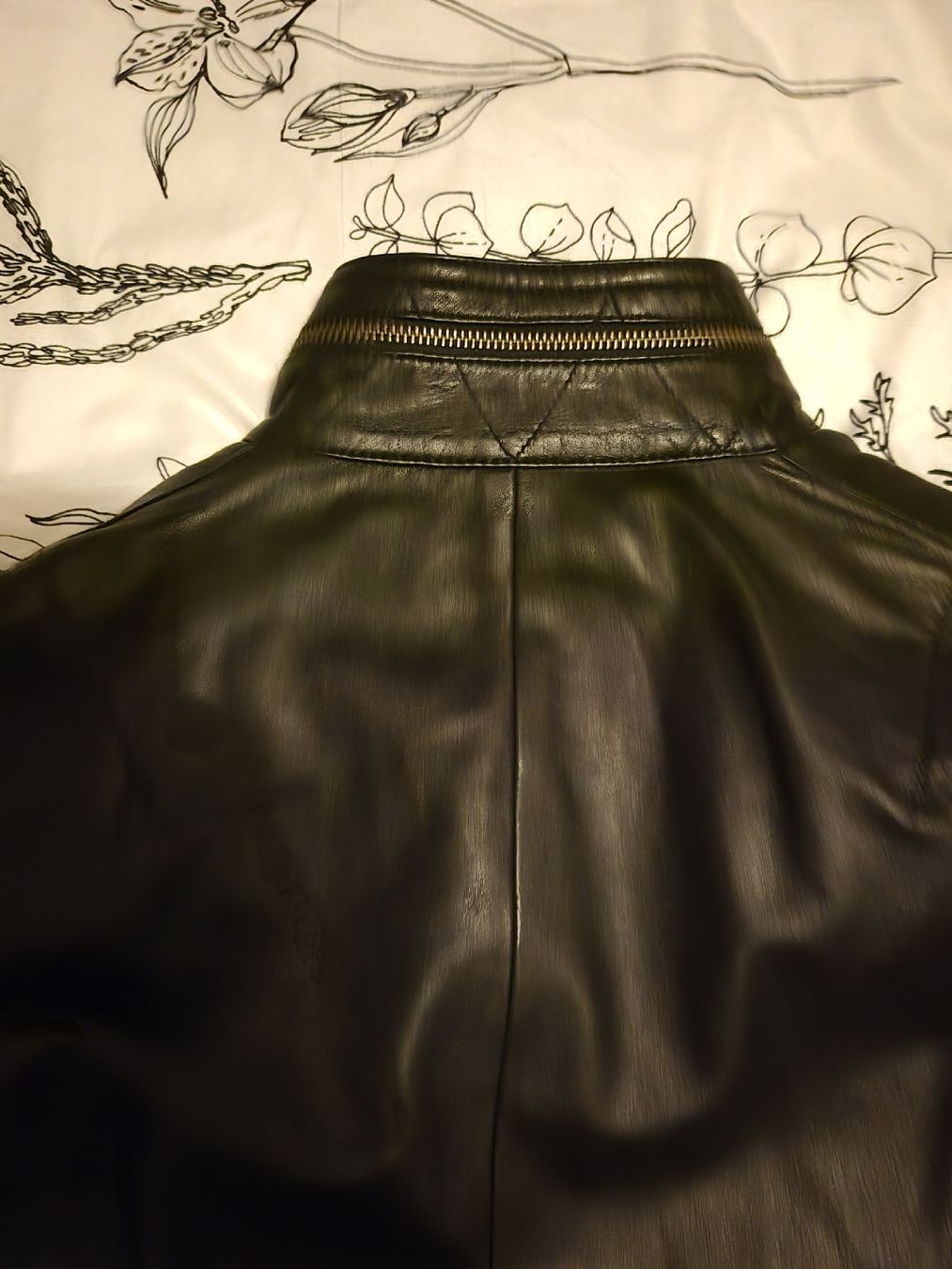 Alpha Industries Giacche: Alpha Industries Leder Jacke Bomber Style, Grösse L – Usato da Ostermundigen venduto da val_x8pv 2