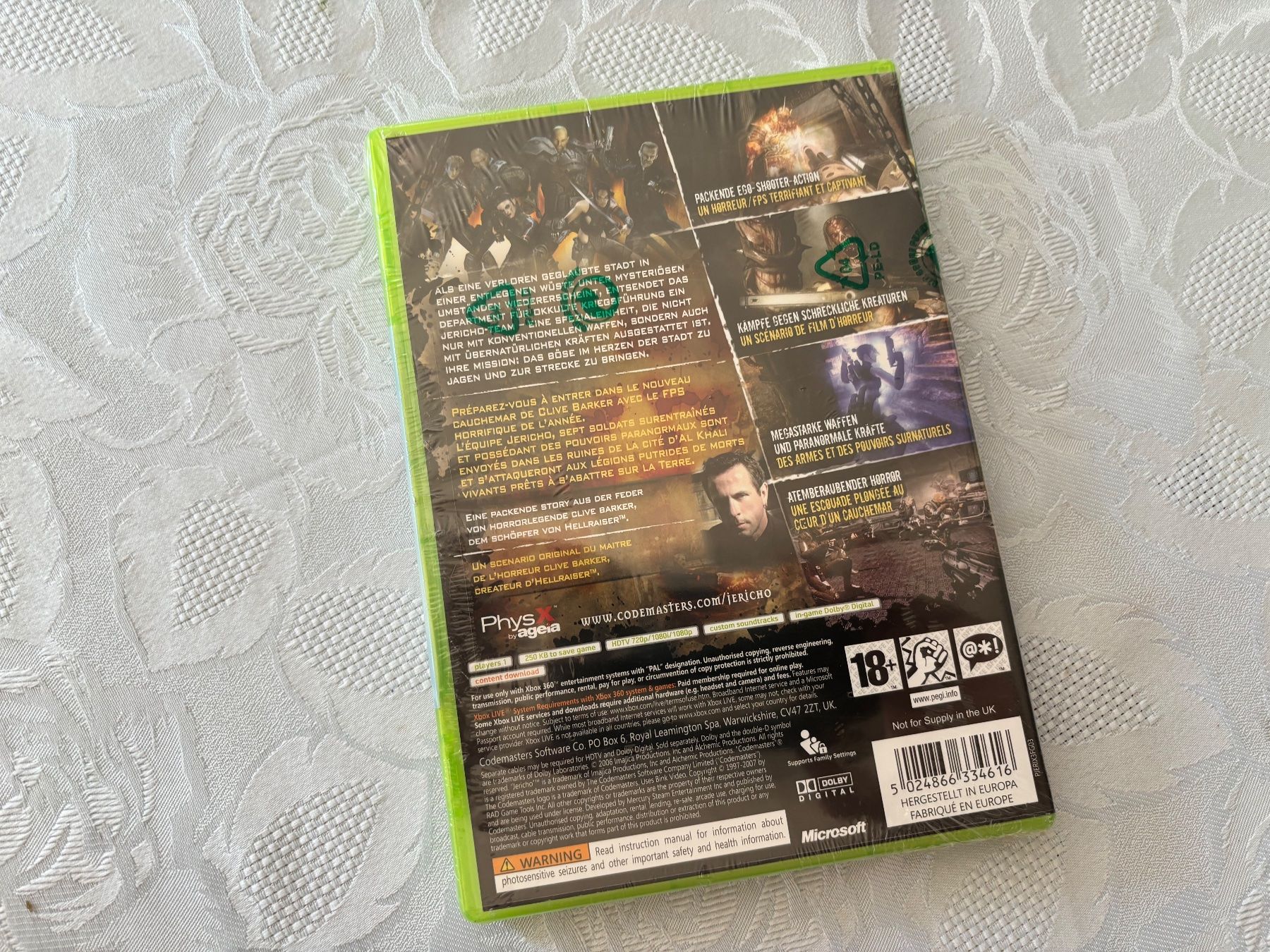 Giochi: Clive Barker's Jericho (NEU) – Nuovo e nell'imballaggio originale da Frenkendorf venduto da Fionchen 1