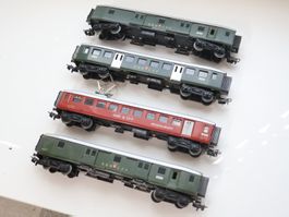 Märklin 4 x SBB Personenwagen Set - Metall H0