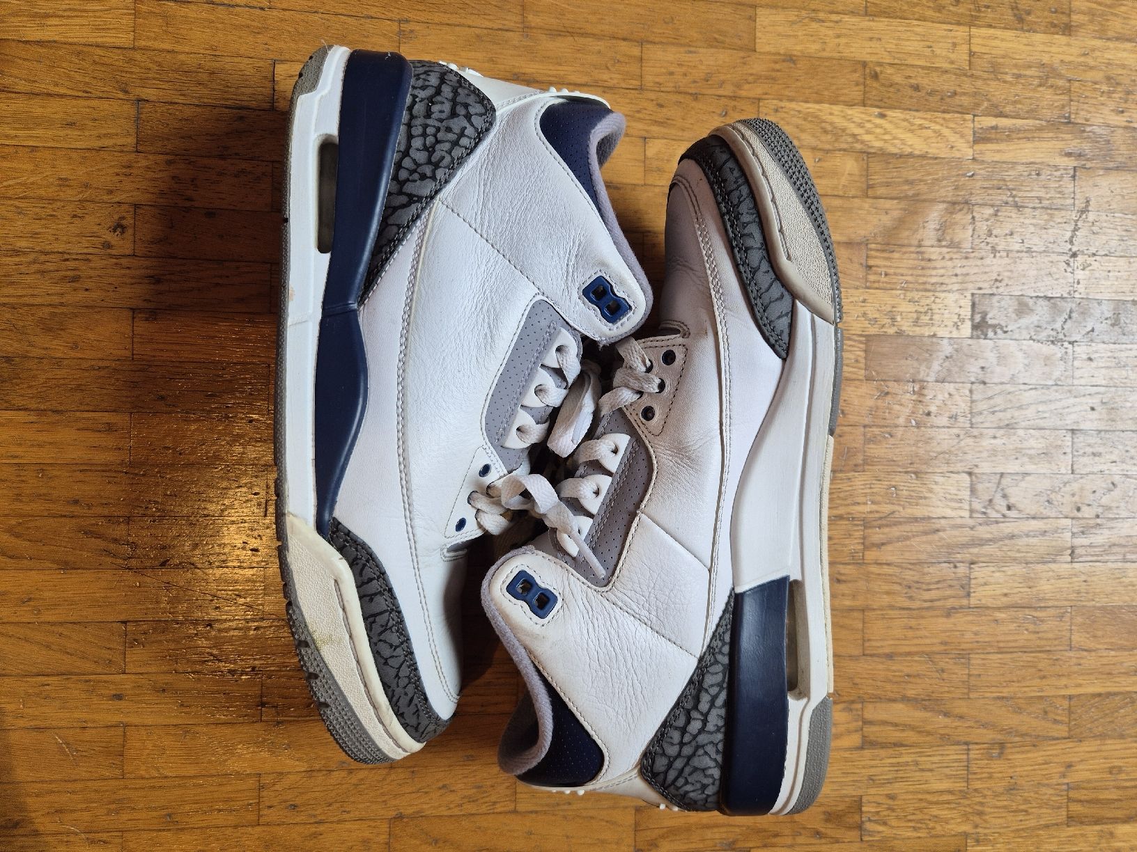 Jordan Scarpe da uomo: Jordan 3 Retro Midnight Navy – Usato da Petit-Lancy venduto da Tom_mccr