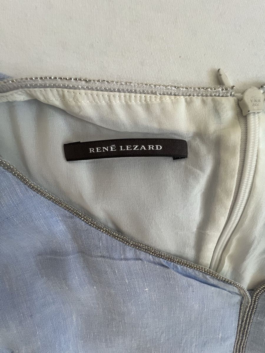 Robes: Rene Lezard hellblaues Leinenkleid Gr.36  – D'occasion à Basel par Bettybooo 6