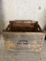 Alte Holz-Bierkiste