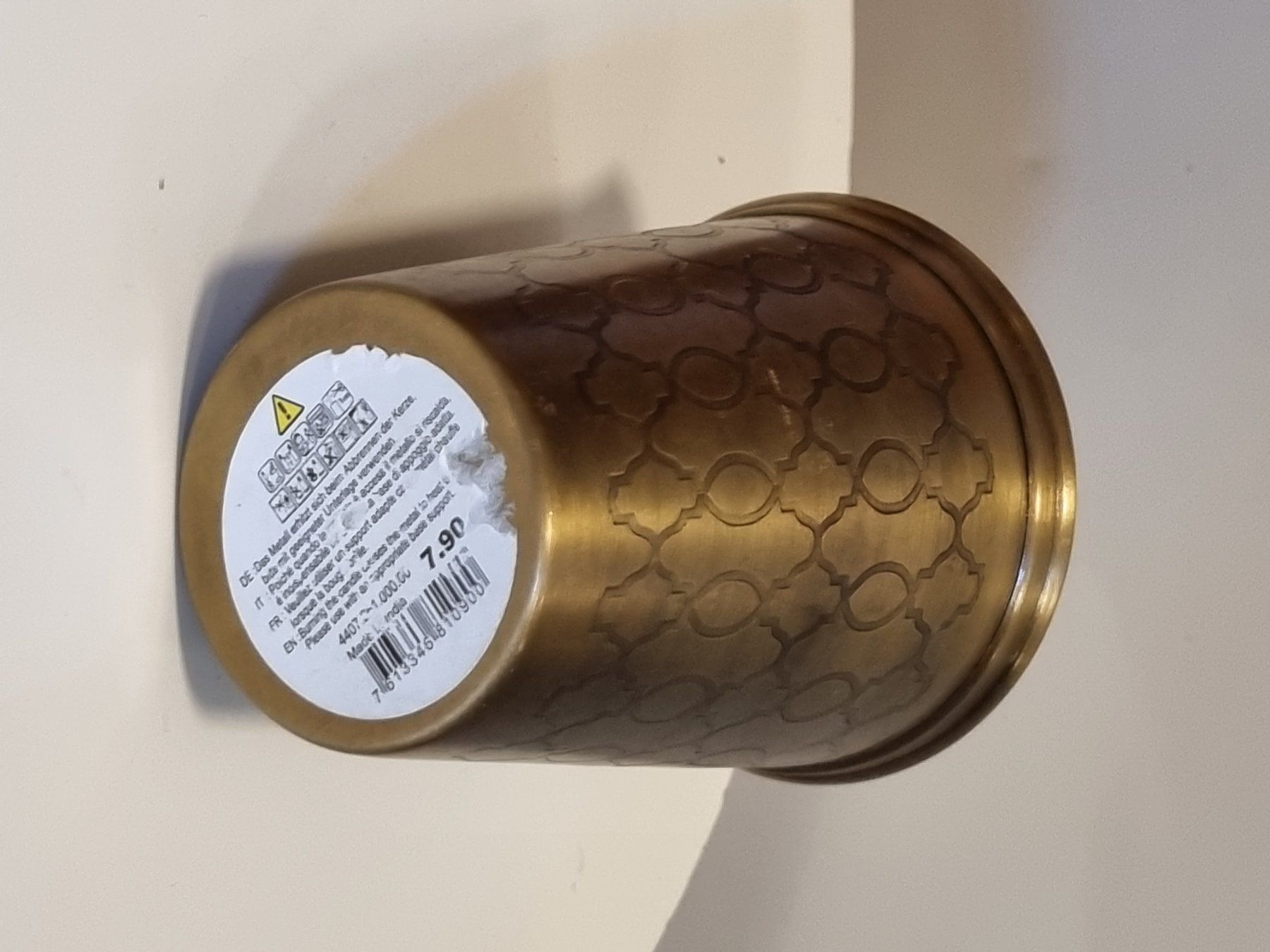 Vasi per fiori: Metall Übertopf / Kerzenhalter Bronze-Optik – Usato da Scharnachtal venduto da devin03 2