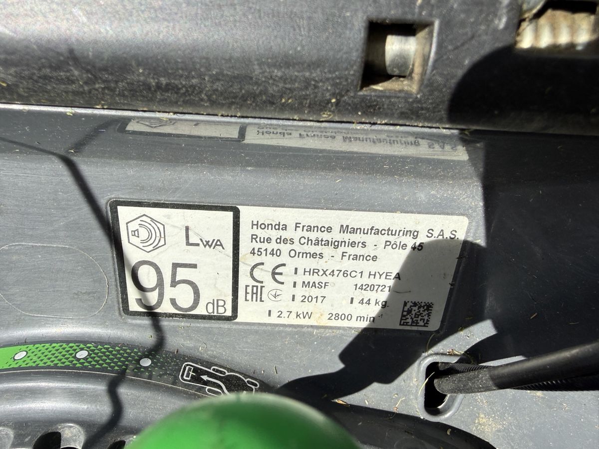 Honda Tagliaerba: Honda HRX 476 Hydrostatic Rasenmäher – Usato da Aedermannsdorf venduto da Nicki2315 3