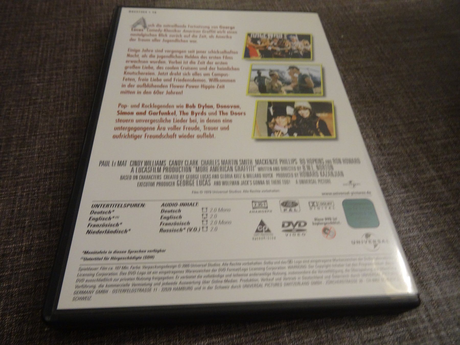 Tutti i DVDs: DVD More American Graffiti – Usato da Olten venduto da Disc-Verkauf 2
