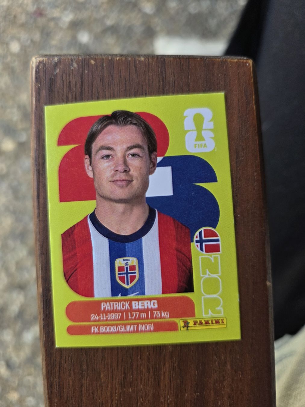 Panini Sammelbilder & Trading cards: Panini WM 2026 NOR 14 Patrick Berg – Neu (gemäss Beschreibung) aus Romanshorn von leeh78