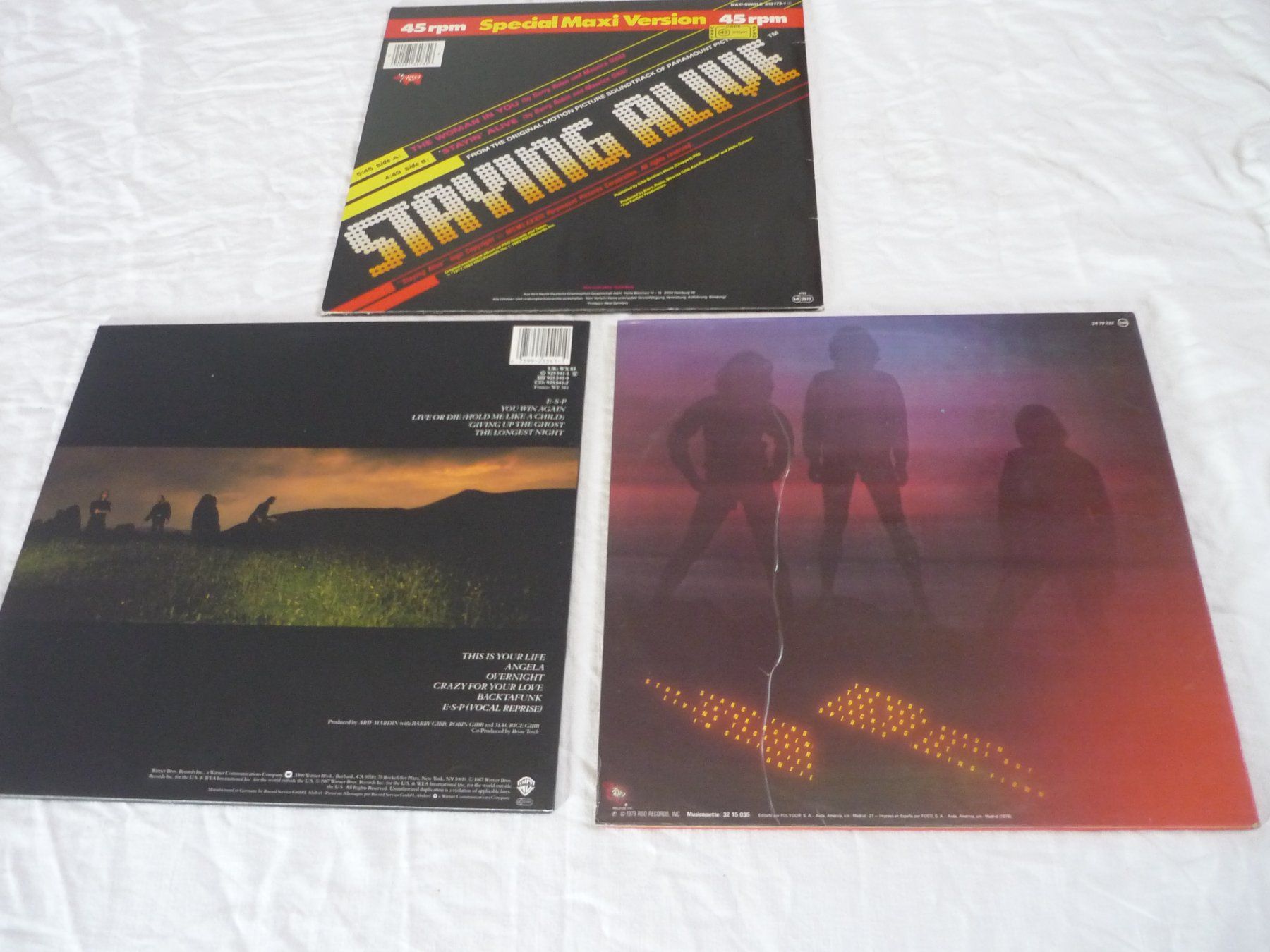 Dischi in vinile: 3x Vinyl - Bee Gees  - 80s Pop Rock Disco – Usato da Beringen venduto da Flatretriever 1