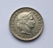 1953 20 Rappen unz