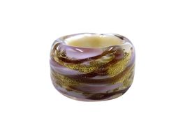 Ring Murano Glas G 52 Breite 17mm