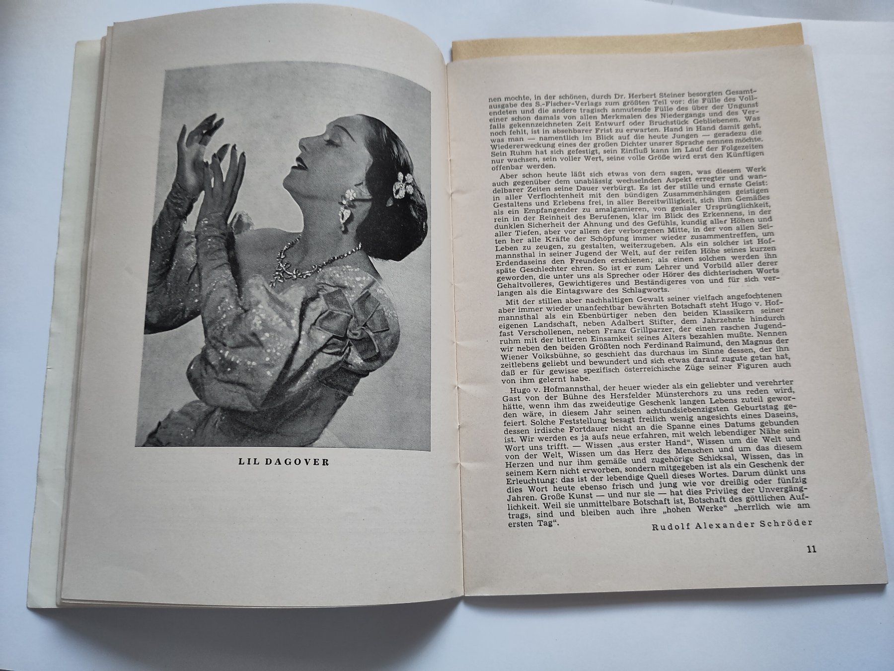 Riviste & Magazine: Festspiele Bad Hersfeld 1952 Programmheft – Usato da Schaffhausen venduto da RolfMeister 3