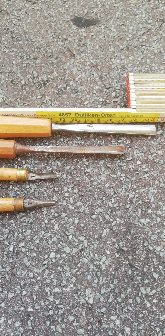 Tutti gli attrezzi: 4 Holzschnitz Werkzeuge ab 1Fr. – Usato da Thun venduto da Matthias72 9