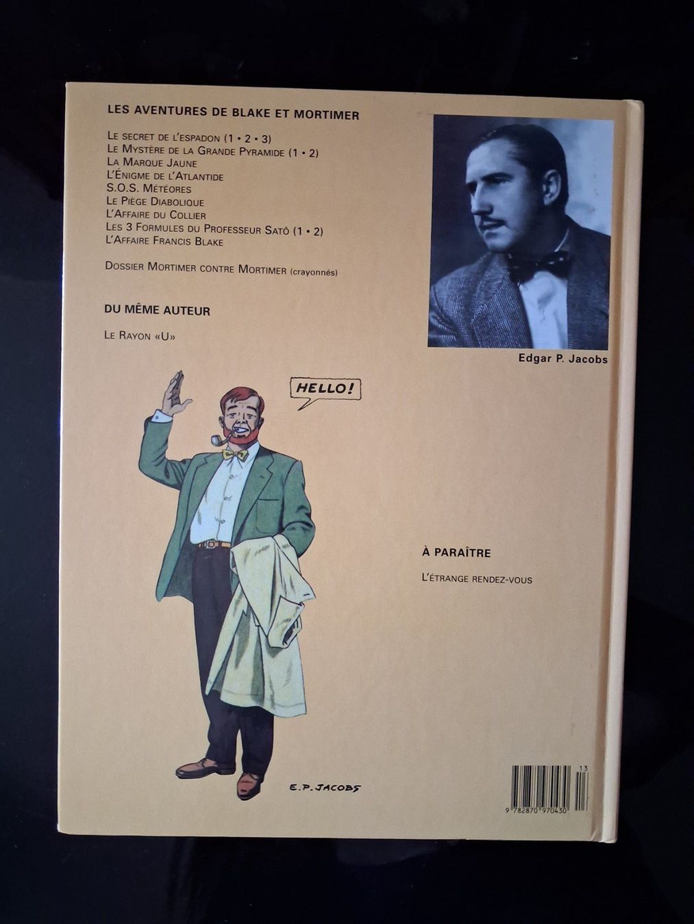 Fumetti: Blake et Mortimer L'Affaire Francis Blake 1996 EO – Usato da Cartigny venduto da pgc_fk9s 1