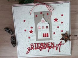 Stanzschablone Nr.691, STERNENzauberpost (Sizzix geeignet)