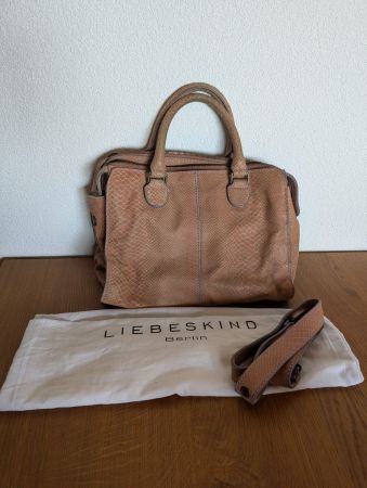 Liebeskind Handtasche mit Riemen und Staubbeutel neuwertig