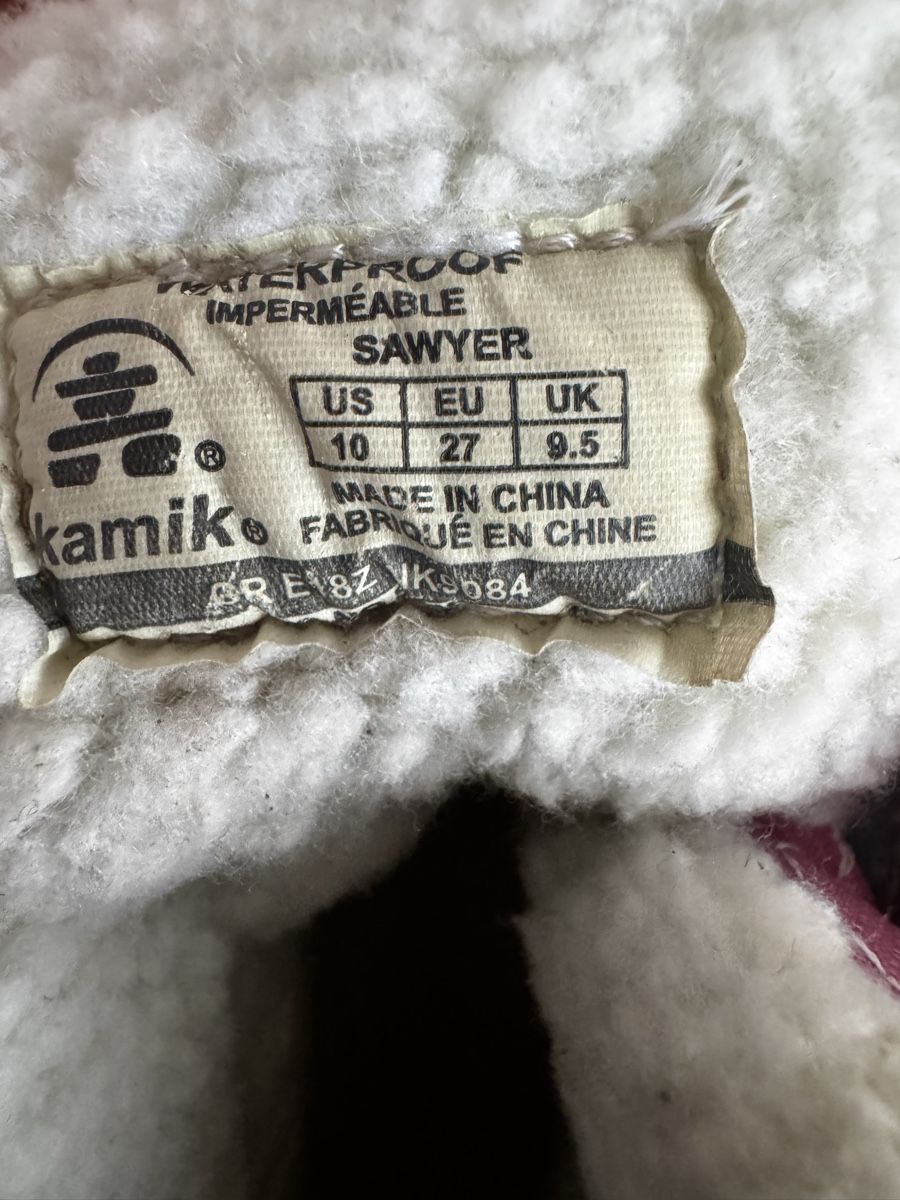 Kamik Scarpe per ragazze: Kamik Mädchen Winterschuhe Gr. 27 – Usato da Killwangen venduto da was.sharp 6