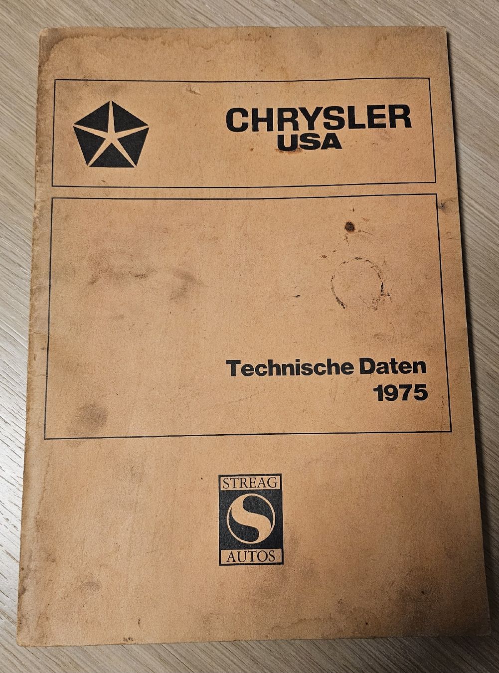 Libri: Technische Daten Chrysler USA – Usato da recherswil venduto da R_M_R