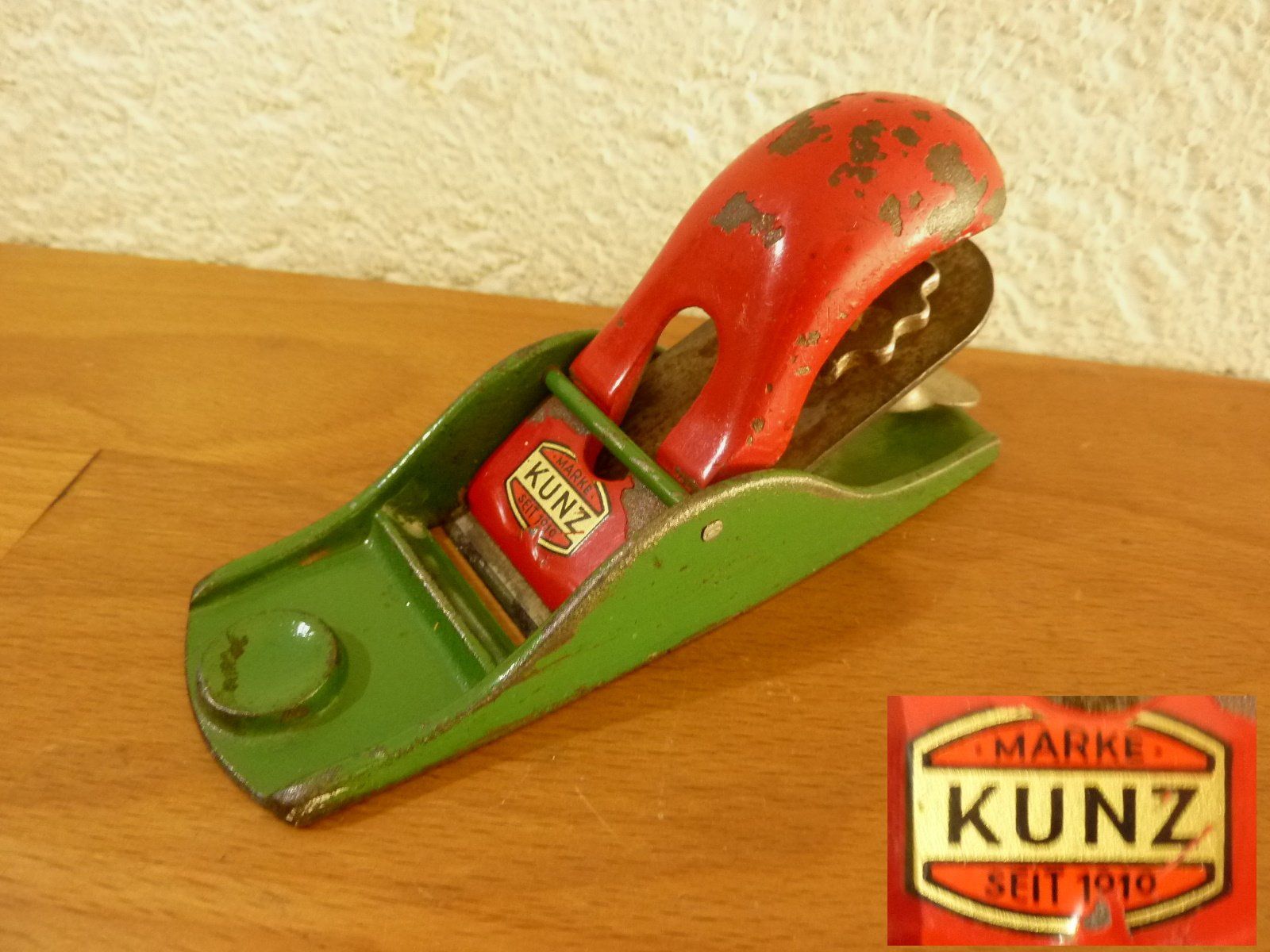 AC-DC Alle Werkzeuge: KUNZ 102 Eisenhobel Taschenhobel Schlichthobel – Gebraucht aus Hochfelden von swissice