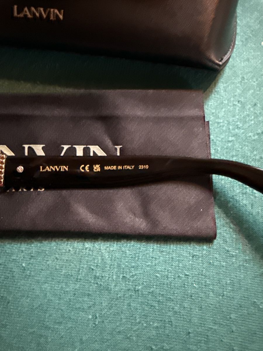 Lanvin Occhiali & Lenti: Lanvin Sonnenbrille, neu! Schwarz. – Nuovo (secondo la descrizione) da Pieterlen venduto da Ksenia3003 3