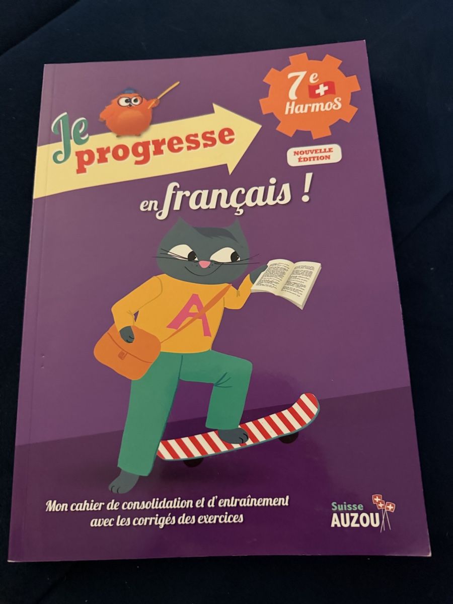 Libri: Je progresse en français 7eme harmos – Usato da Le Landeron venduto da Seraphine3