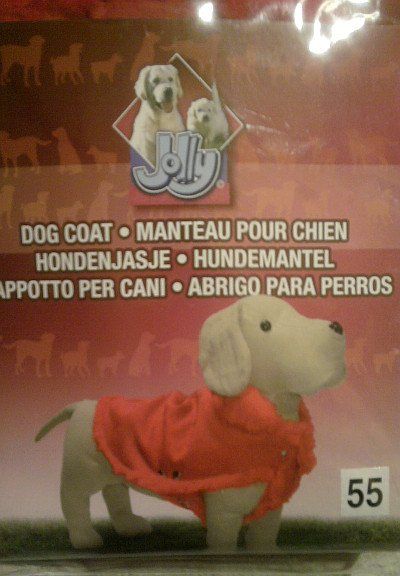 Abbigliamento: Hunde-Mantel, in Gr. 30/Gr. 55/Gr. 60 – Nuovo e nell'imballaggio originale da Niederscherli venduto da Lucia16 3
