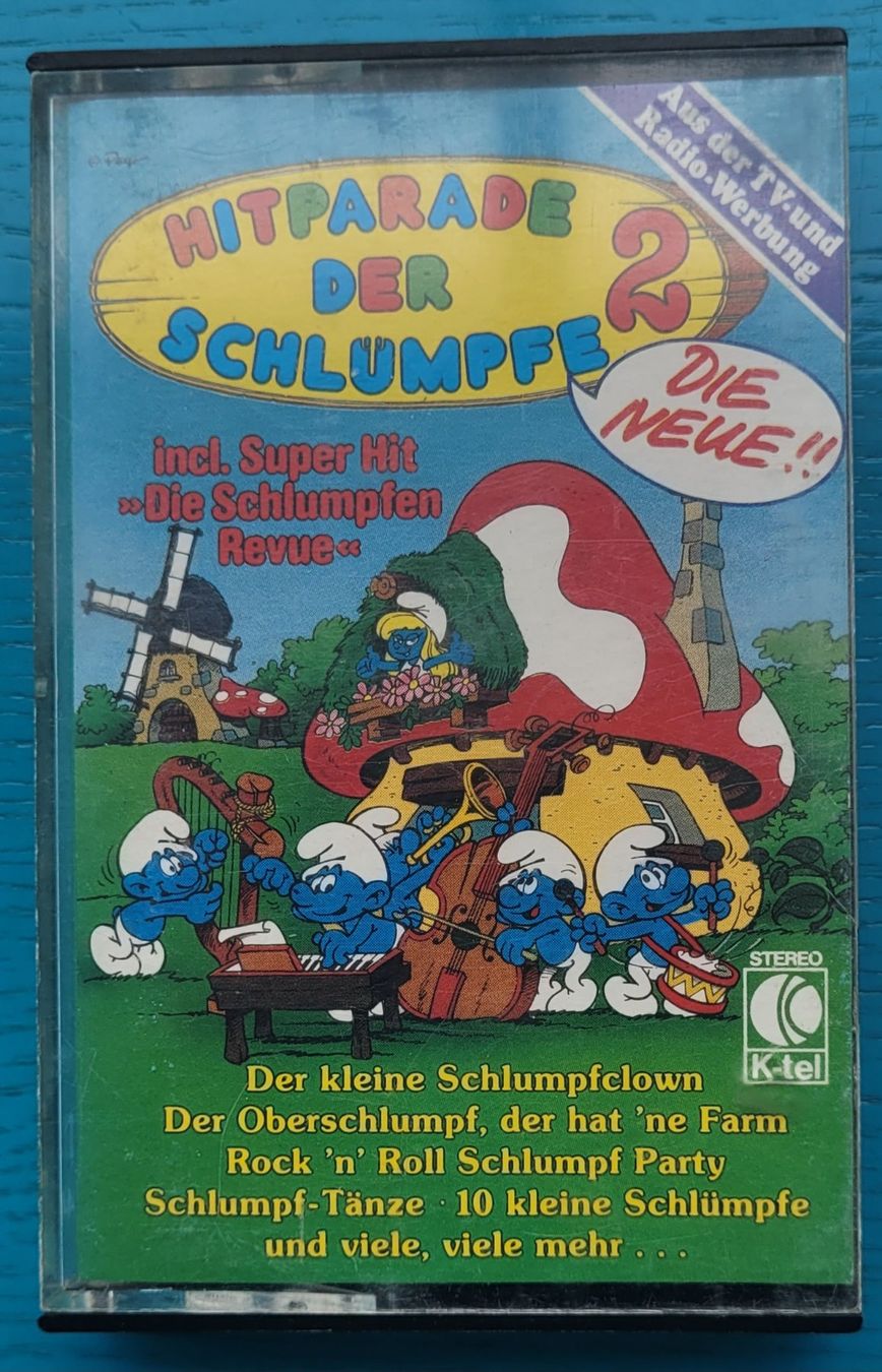 Musicassette: Hitparade der Schlümpfe 2 – Usato da SCHÜBELBACH venduto da CoKaHa