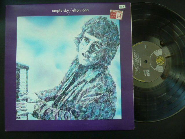 Dischi in vinile: Elton John - Empty sky  (VG+) – Usato da Au ZH venduto da sikoku