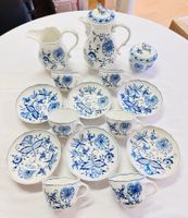 Meissen Porzellan Kaffeeservice „Zwiebelmuster“ ca.1930-1934