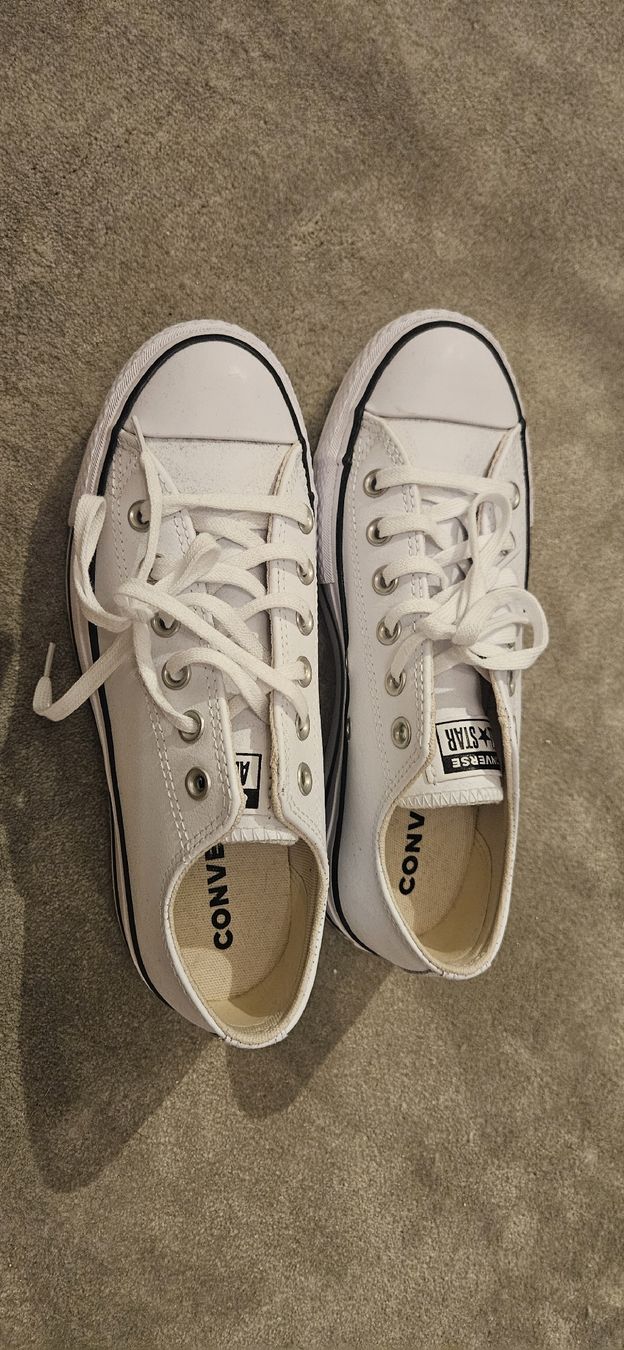 Converse Herrenschuhe: Converse All Stars weiss, Grösse 38 – Neu (gemäss Beschreibung) aus Tobel von Nicci_dee 1