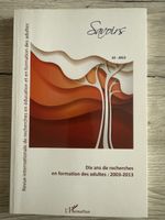 Savoirs, Dix ans de recherches en formation des adultes