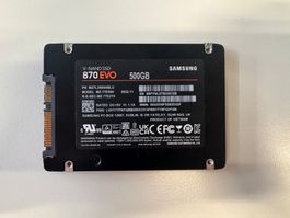 Samsung SSD 870 EVO 500GB Speicherlaufwerk gebraucht