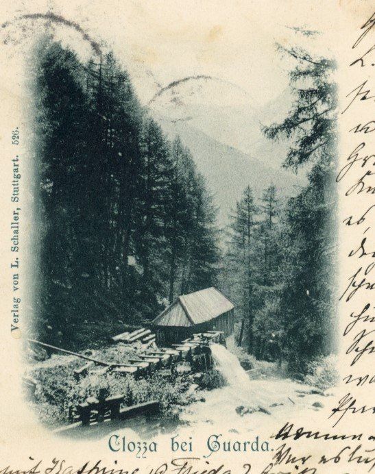 Cartes postales: Clozza bei Guarda   GR        um  1 8 9 9 – D'occasion à Brig par Valcards54 1
