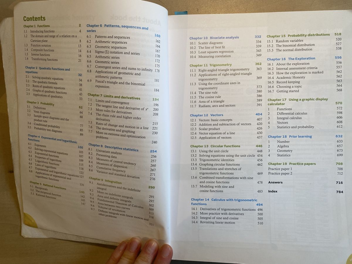 Libri: Oxford IB Mathematics Standard Level – Usato da Jonen venduto da ._Leonie_. 1