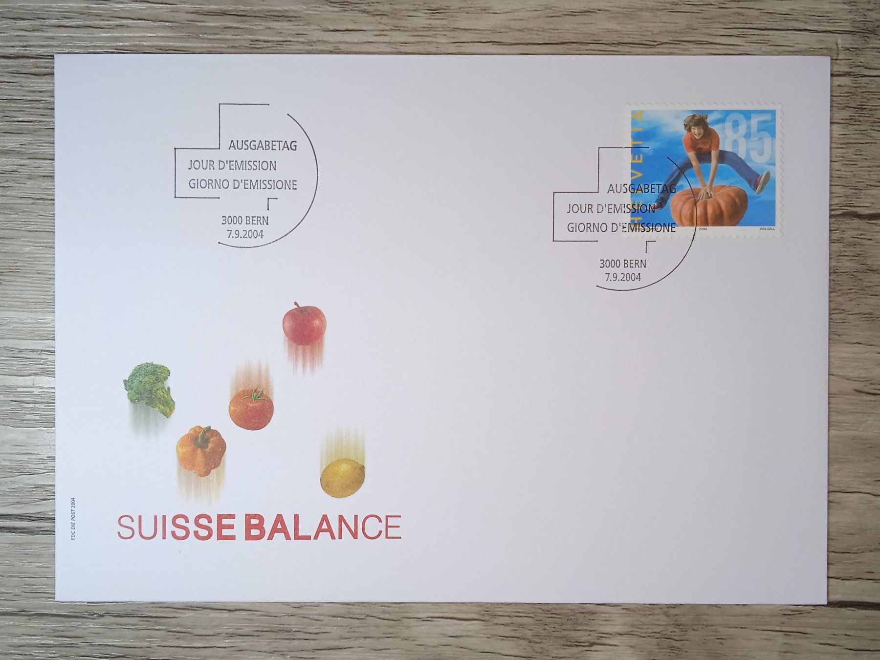 Tutti i francobolli: TR50 Enveloppe + Timbre Suisse 2004 – Usato da Cousset venduto da Patrick_Collections