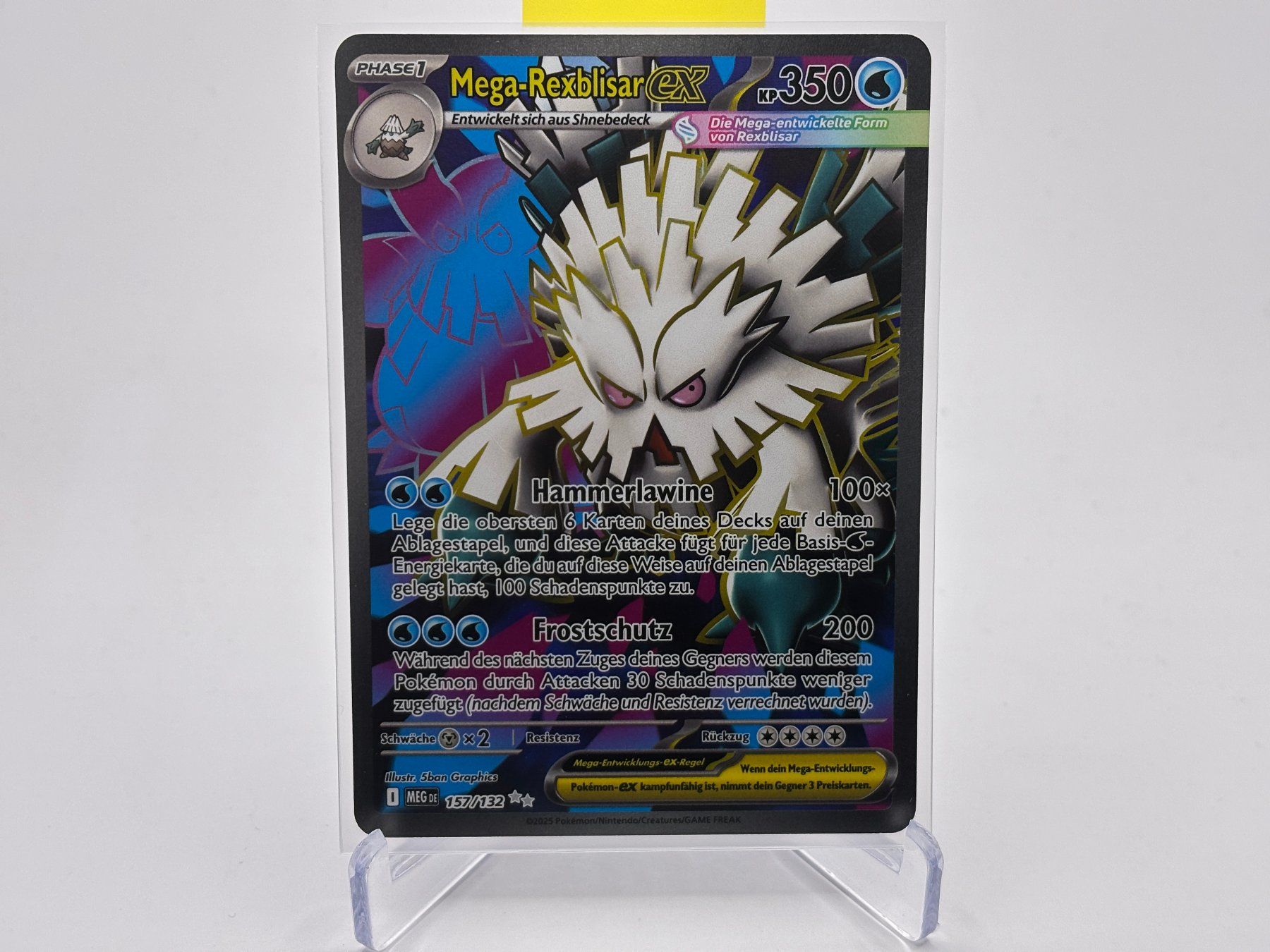 Pokémon Carte collezionabili: Mega-Entwicklung - Mega Rexblisar ex  (MEG 157) - DE – Nuovo (secondo la descrizione) da Allschwil venduto da Bullach