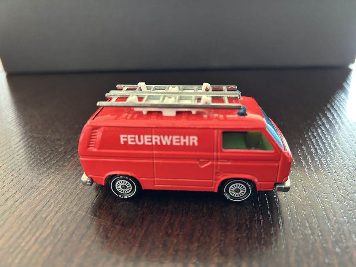 Volkswagen Modellautos: VW Transporter Feuerwehr – Defekt aus Islisberg von Nawi2000 1