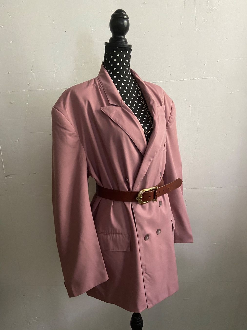 Giacche: 80s Vintageblazer Unisex altrosa – Usato da Zürich venduto da Eves.vintage.element 2