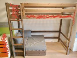 Flexa Erweiterung Hochbett inkl. Sofa-Ausziehbett