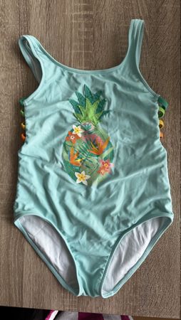 Süsse Zara Mädchen Badeanzug Gr. 120 mit Ananas 🍍
