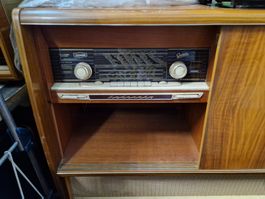 Antikes Vintage Radiomöbel Graetz Moderato mit Plattensp.